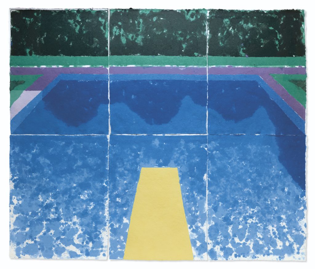 Дэвид Хокни Paper Pools